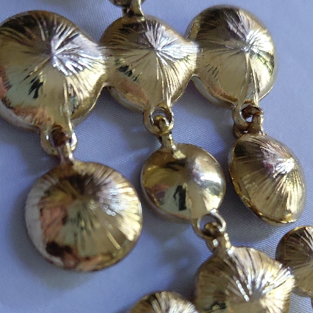 Elegant Gold and PINK Pendant - Picture 9 of 14
